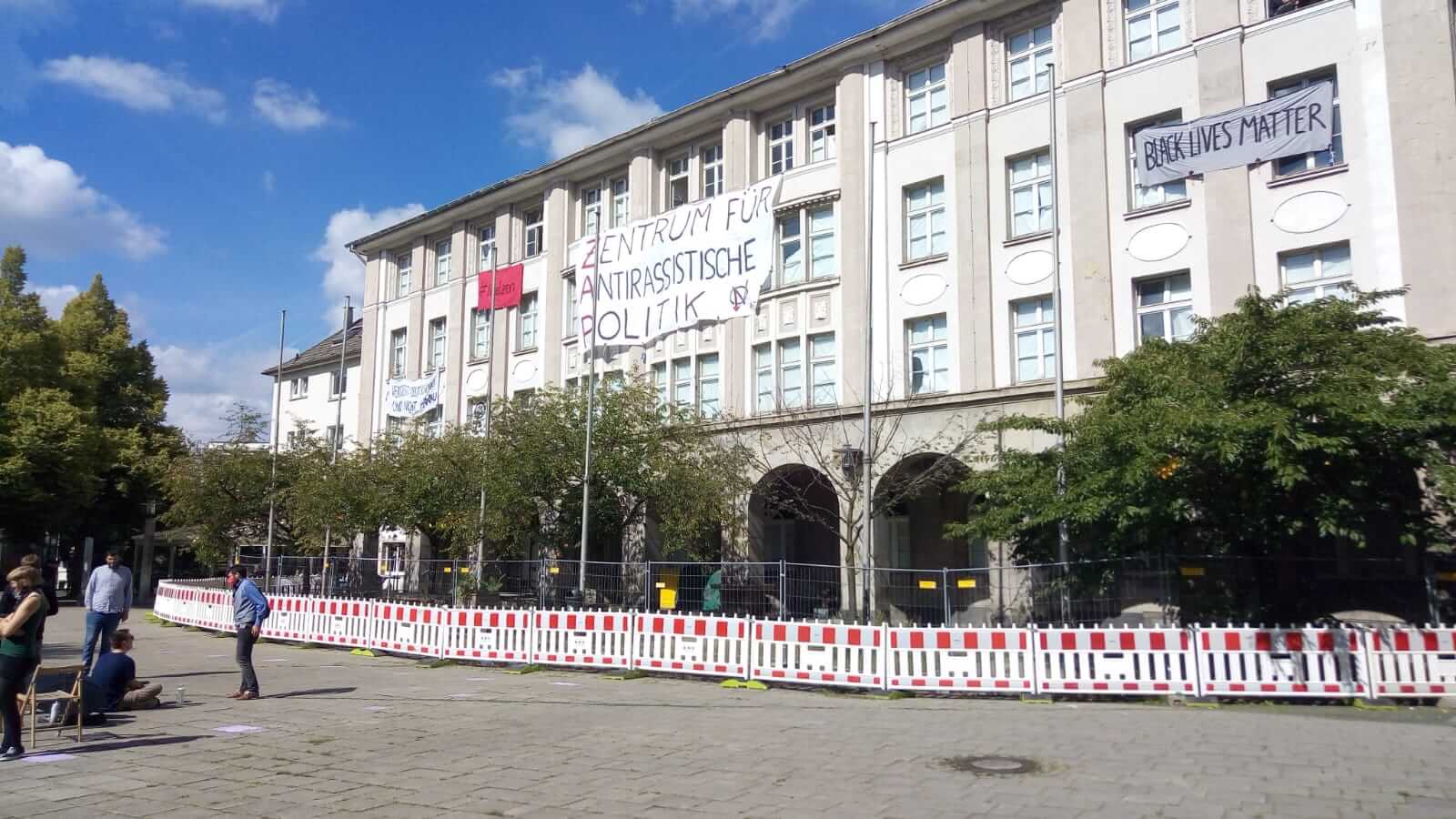 Hausbesetzung am Weberplatz DIE LINKE. Essen